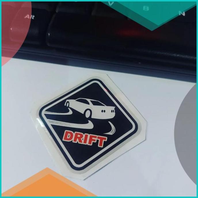 

Sticker Timbul Resin Drift Logo Stiker Lentur 3D Kecil Jdm 20JVLZ3 to
