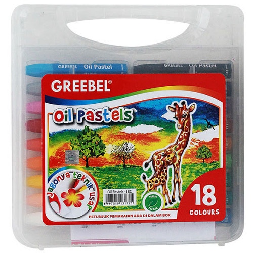 

OIL PASTEL GREEBEL GB-18C PP.CASE ISI 18 WARNA