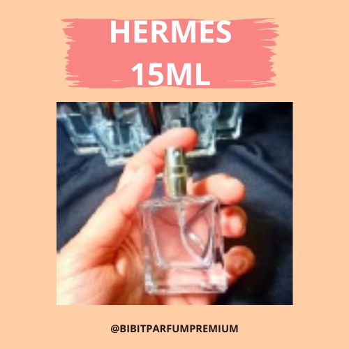 Botol Parfum REFILL SPRAY HERMES 15ML DRAT- MINYAK WANGI - REFILL PARFUM - GROSIR - ORIGINAL RESMI P