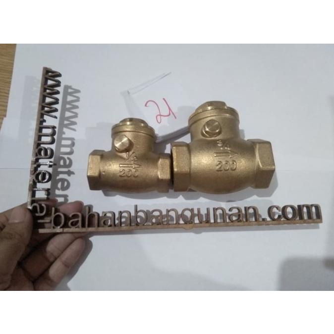 Check Valve Onda 1/2 Inch Klep Satu Arah Pembuka Jalur Air Pipa