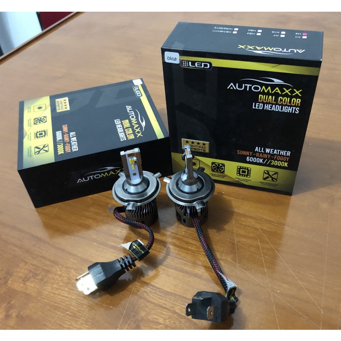 [Baru] Lampu Led Automaxx Type Dual Colours H4 Bisa Gojek