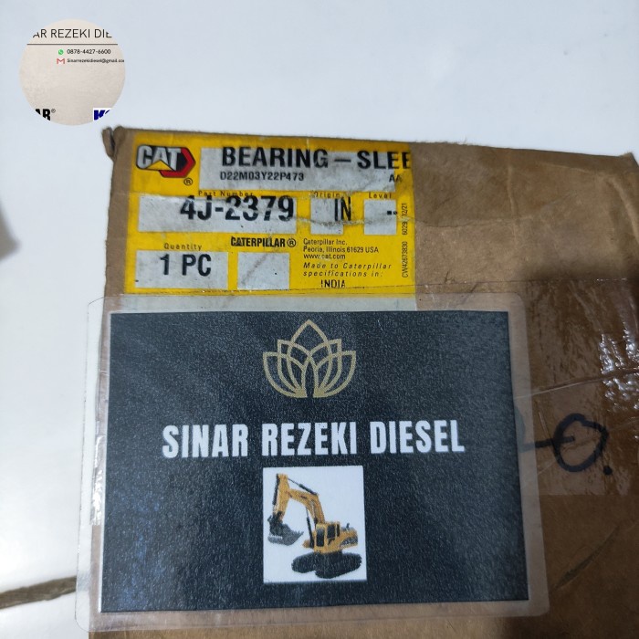 ✨Original 4J-2379 / 4J2379 / 4J 2379 Bearing Slee Genuine Part Cat Diskon