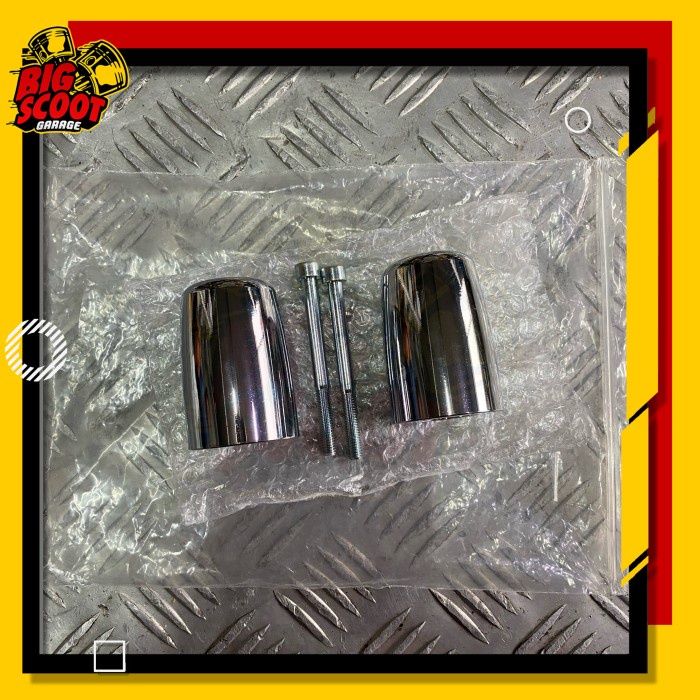 ✨Ready Bar End Stabilizer / Balancer Big Bar Original Chrome 2V 3V Iget Bisa Sameday