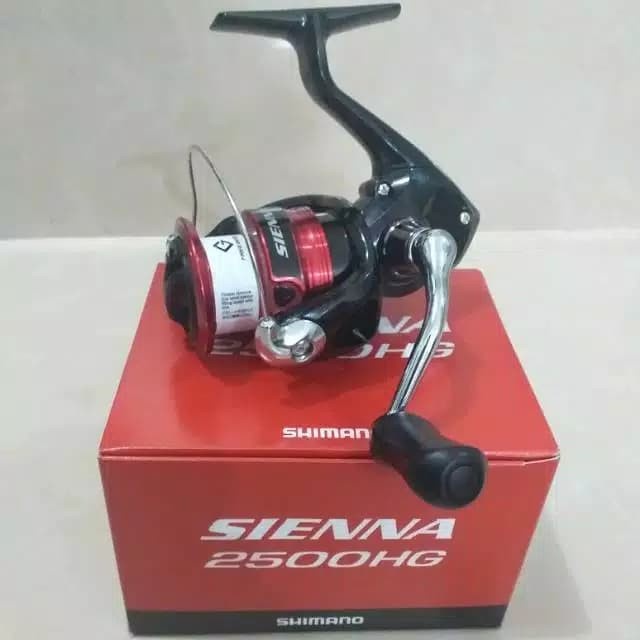 ✨Ori Reel Shimano Sienna 2500 Hg / Reel Shimano Sienna 2500Hg Bisa Gojek