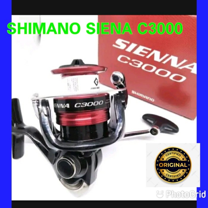 ✨Ori Reel Shimano Siena C3000 Berkualitas Bersertifikat Limited