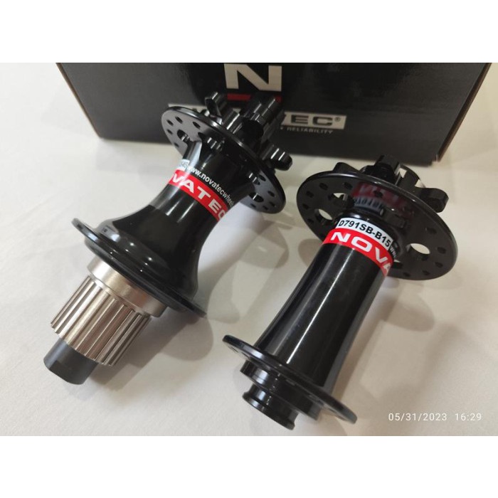 ✨Ori Mtb Hub Freehub Novatec 32H Ta 110 148 Micro Spline 12 Speed Terbatas