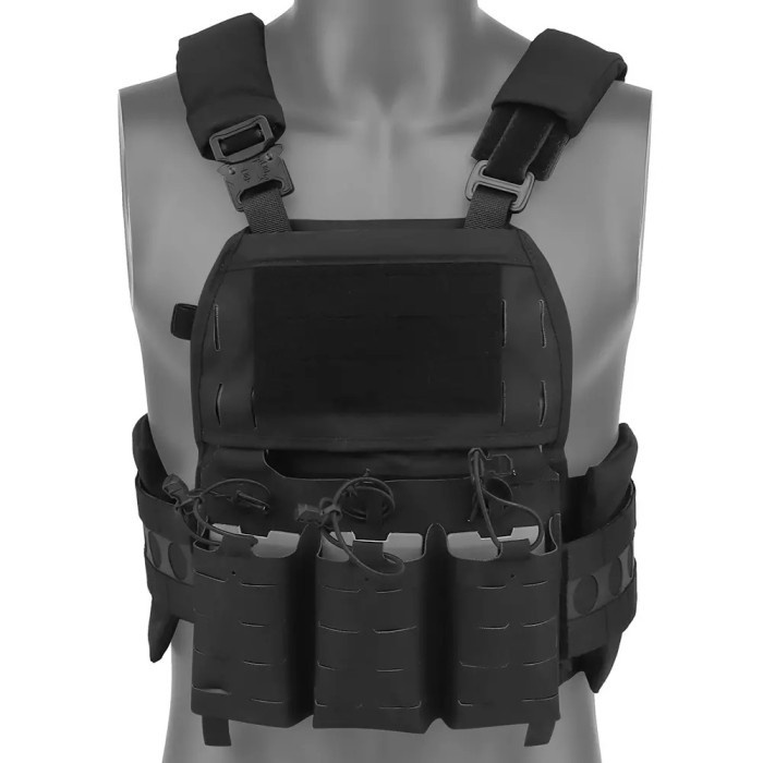 ✨New Fcpc V5 - Ferro Concepts Reps Plate Carrier Tactical Vest Black Hitam Limited