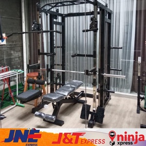 ✨New Ori Smith Machine Multifungsi Alat Fitness Smith Multy Original Terbaru