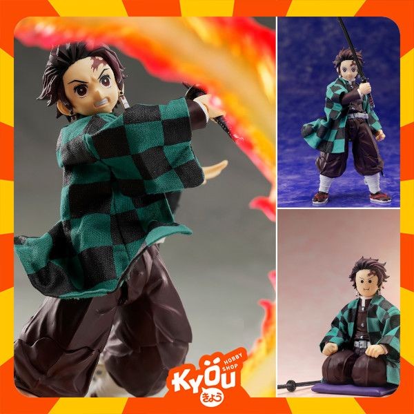 ✨New Buzzmod. Action Figure 1/12 Kamado Tanjiro - Kimetsu No Yaiba Bisa Sameday