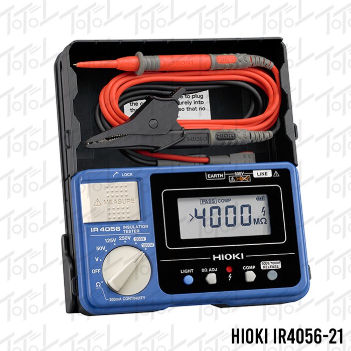 ✅Sale Hioki Ir4056-21 Insulation Tester / Megger 1000V Hioki Ir-4056-21 Terbaru