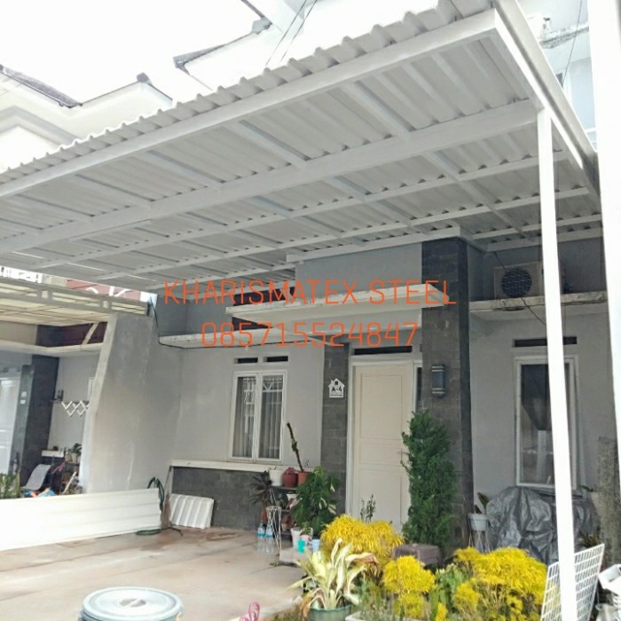 ✅New Ori Kanopi Alderon Putih Double Layer Diskon