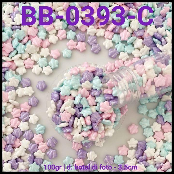 

BEST DEAL GR-BB-0393 SPRINKLES SPRINKLE SPRINGKEL 100GR KERANG LAUT MERMAID !!!!!!