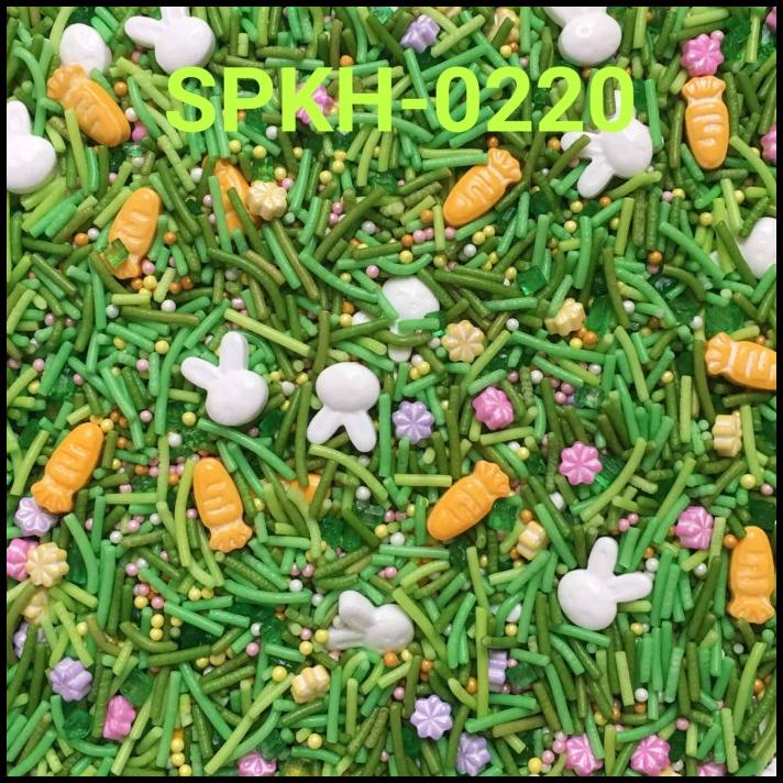 

BEST DEAL SPKH-0220 SPRINKLES SPRINKLE SPRINGKEL 500GR BUNNY RUMPUT WORTEL !!!!!