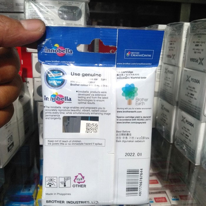 

Terbaru Tinta Brother Lc3617C Cyan Original Ready Stock