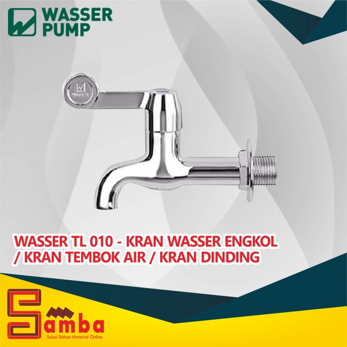 WASSER TL 010 - KERAN WASSER ENGKOL / KRAN TEMBOK AIR / KRAN DINDING