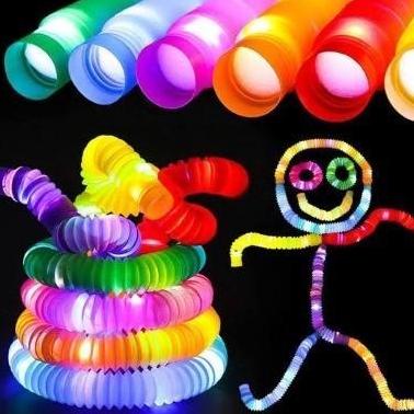 

Viral!Light Up Pop Tubes Pop Pipes Lampu Stick Pipa Selang Fidget Toy Kode 388