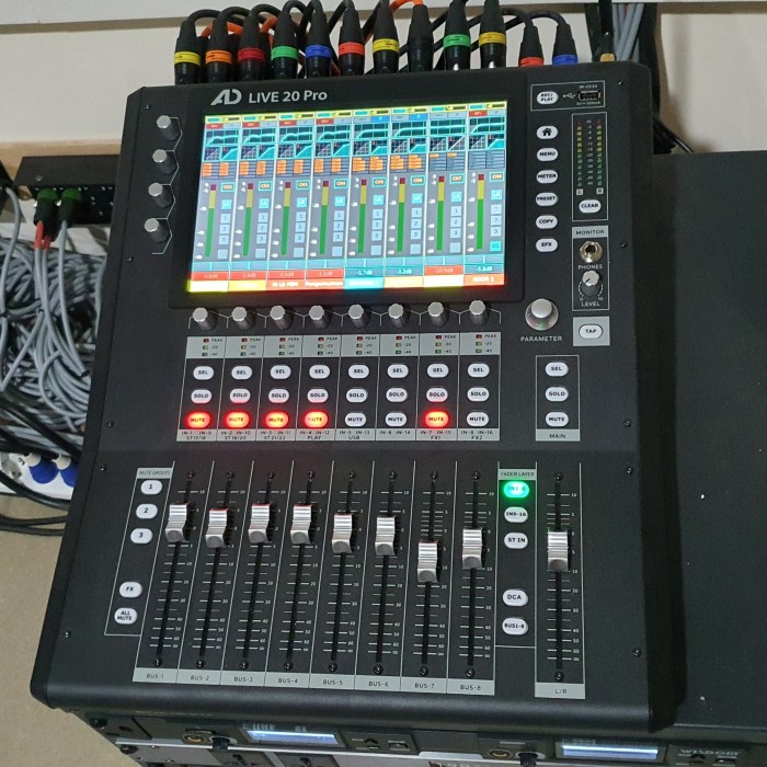 {NurulShop} Mixer digital AD Live 20 Pro Berkualitas