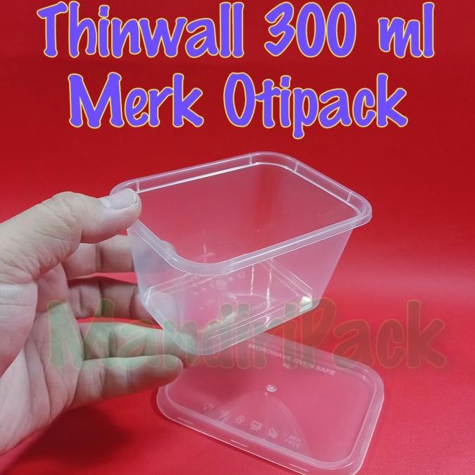 Thinwall Food Container 300 Ml Otipack / Ot 300 Ml Isi 25 Kode 1127