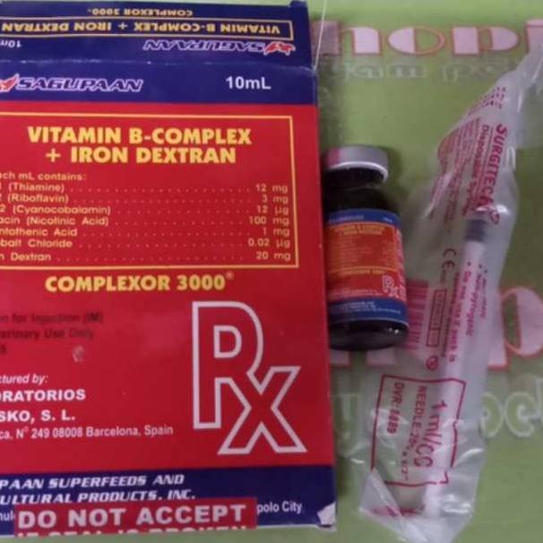 (Terlaris) Complexor Doping Ayam Pisau Philipine Vitamin Multivitamin