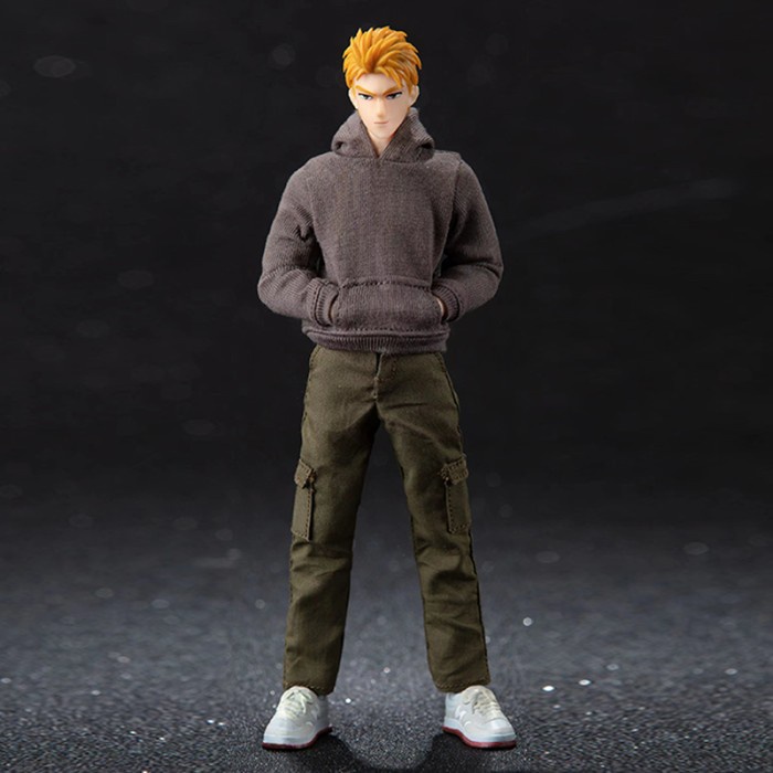 DASIN MODEL INITIAL D TAKAHASHI KEISUKE ACTION FIGURE 1/10