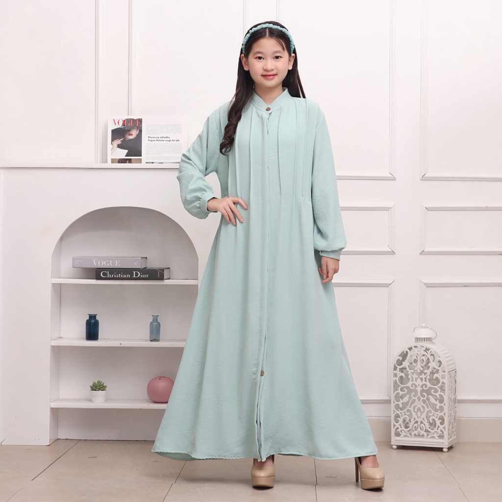 Gamis Jasmine Kids Gamis Anak Tanggung Gamis Polos Anak Tanggung Gamis Kekinian Anak Tanggung Dress 