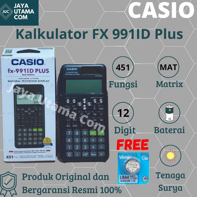 

Calculator Casio FX 991 ID Plus