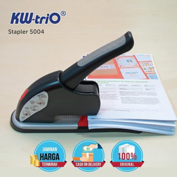 

Heavy Duty 5004 Effortless Stapler Kw-Trio. 130 Halaman, Garansi 1 Thn Kode 500