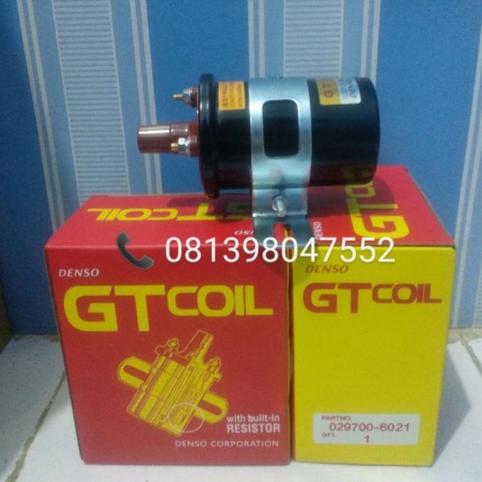 Ignetion Coil Koil Pendek Kijang 5K 7K Gt Denso Original Japan Kode Hm151