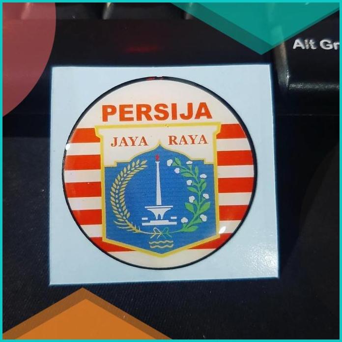 

Sticker Timbul Resin PERSIJA JAKARTA Stiker Logo Lycal 3D Kecil Satua