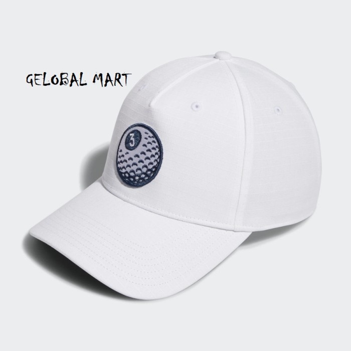 ✨New Ori Topi Golf Adidas Cap Baller Mens White Original Bisa Sameday