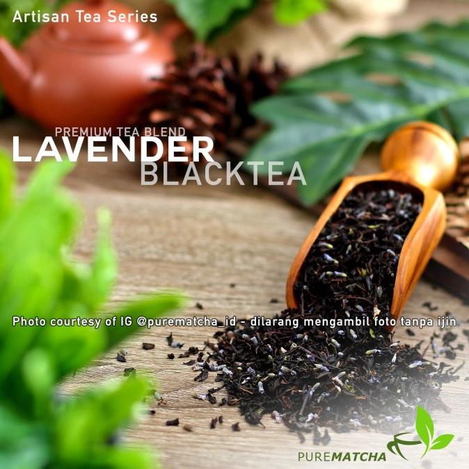 

Artisan Tea Cafe - Black Tea Lavender Teh Hitam Bunga For Sample 10Gr Kode 402