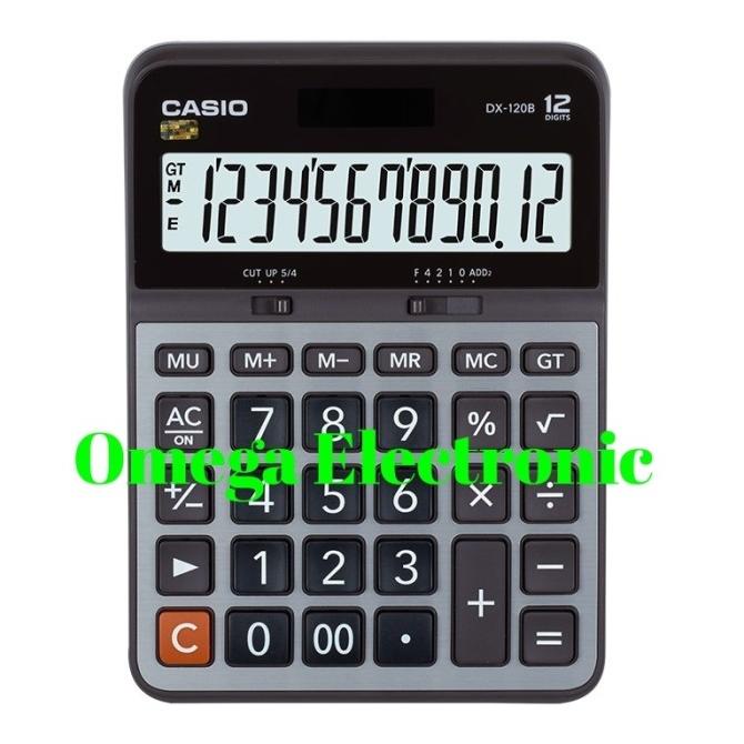 

Casio DX 120B - Calculator Desktop Kalkulator Kantor Office DX-120B