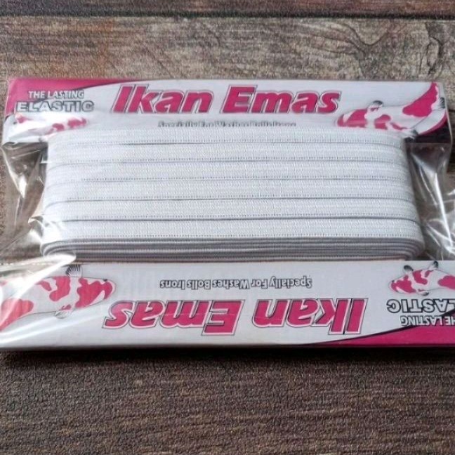 (1pcs) Tali Karet Kolor Elastis/Tali Kolor Celana Masker Murah/Tali Karet Roll
