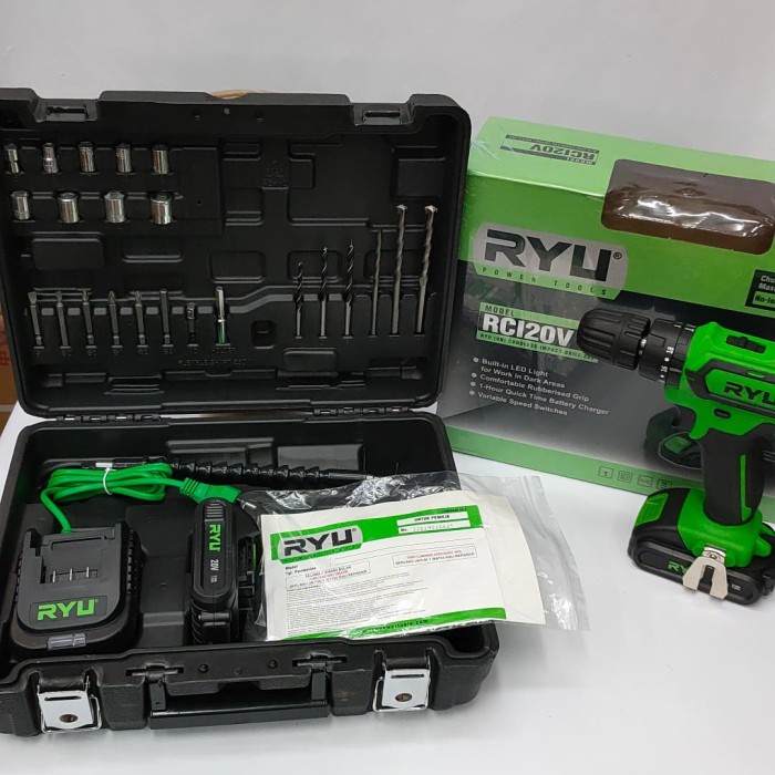 Promo Cordless Impact Driver Rci20V Ryu