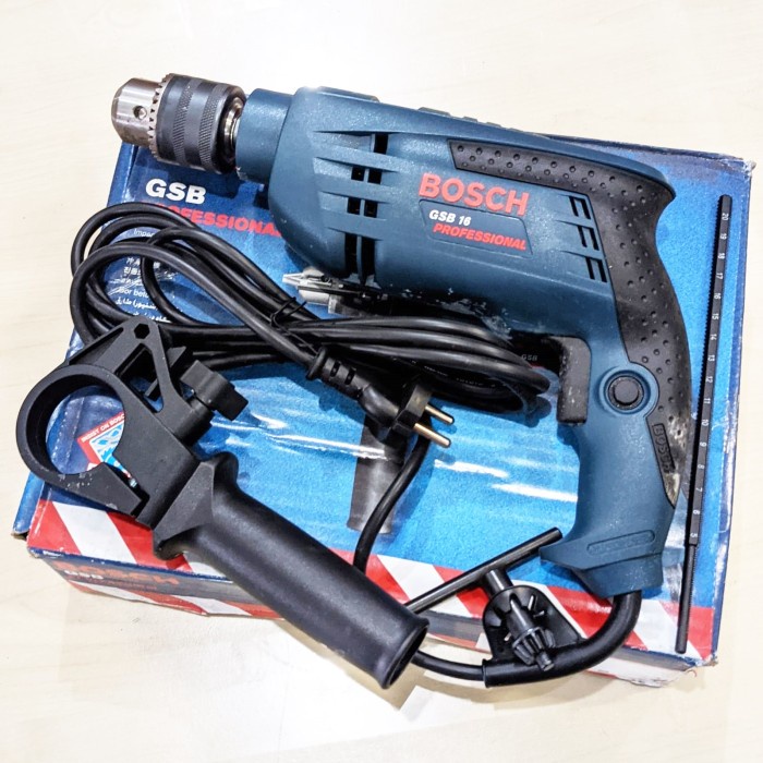 Promo Mesin Bor 16Mm Bosch Gsb16 - Bor Tembok Kayu Besi 16 Mm Gsb 16