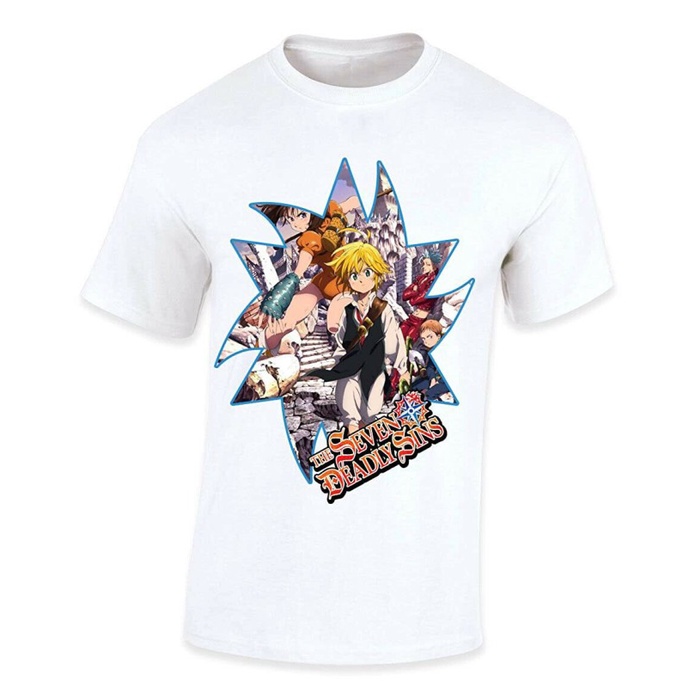 Baju Kaos The Seven Deadly Sins Anime 443