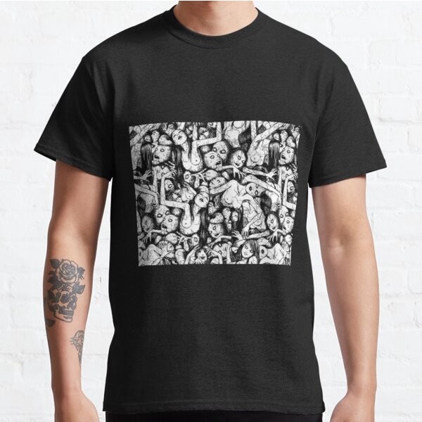 Baju Kaos Tomie Junji Ito