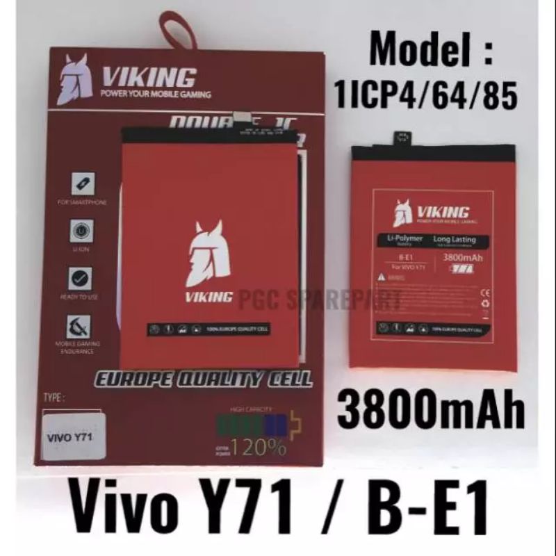 BATERAI VIKING VIVO Y71/VIVO 1724/VIVO1801i MODEL B-B1-1ICP4-64-85-BATU BATRE BATERAI