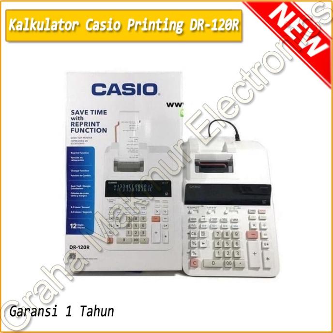 

Kalkulator Casio Printing DR-120R PAKET