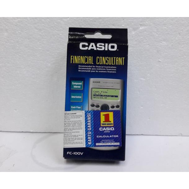 

CASIO KALKULATOR FC -100 V