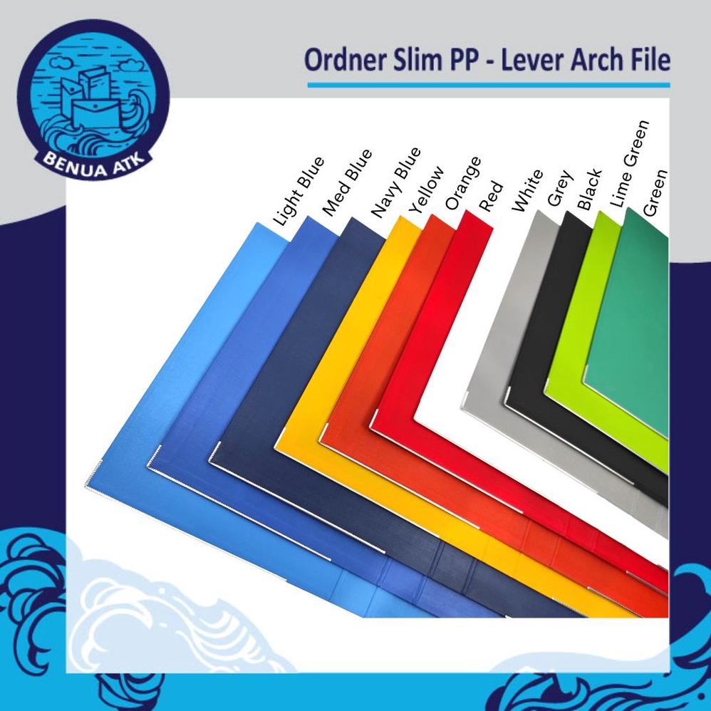 

Model Baru Ordner / Lever Arch File SLIM PP Folio Penpal PL-403