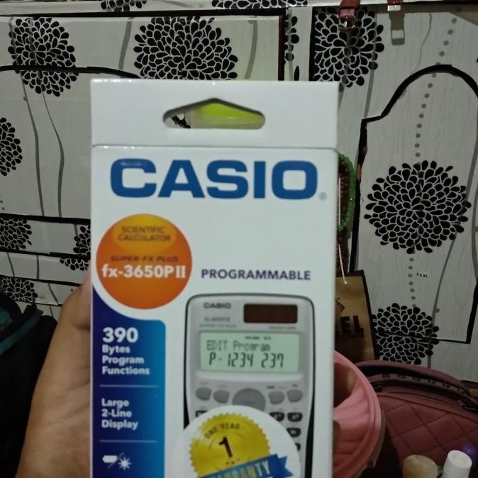 

casio sciencetific fx 3650p ii BNIB