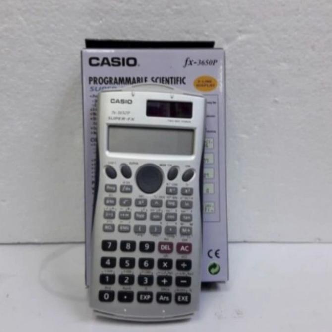 

CASIO FX 3650P II KALKULATOR SENTIFIK