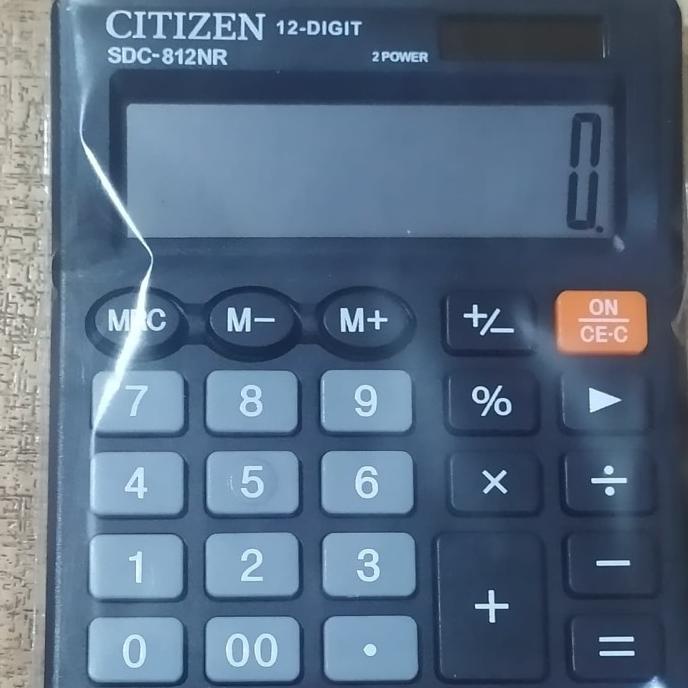 

Calculator Citizen SDC 812 NR ORI