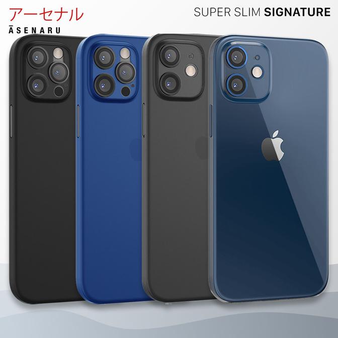 SALE Asenaru iPhone 12 Pro/Max/Mini Case Super Slim Signature Casing Termurah