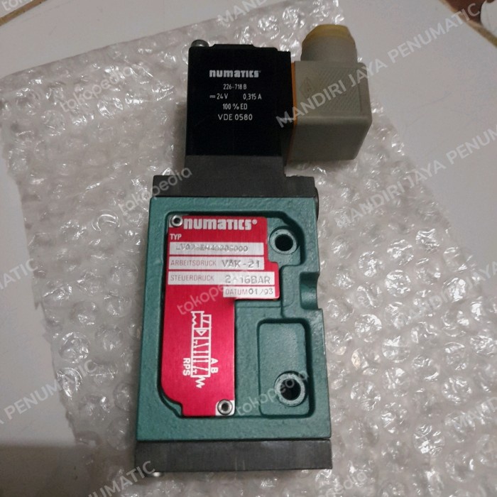 ✅Baru Solenoid Numatics Lv078Em40Ggsooo24Vdc 16Bar Berkualitas