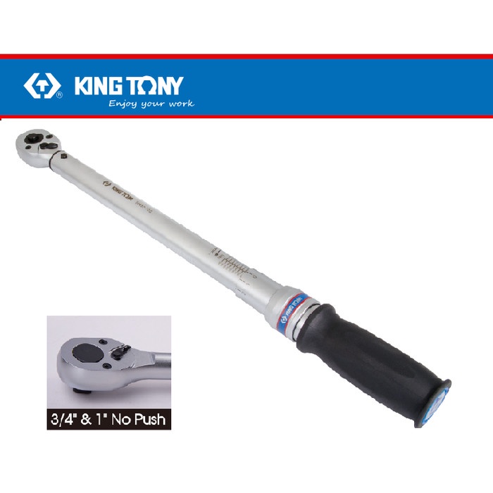 [Original] Kunci Torsi 1/2Dr Adjustable Torque Wrench King Tony 034462-2Dg Terbatas