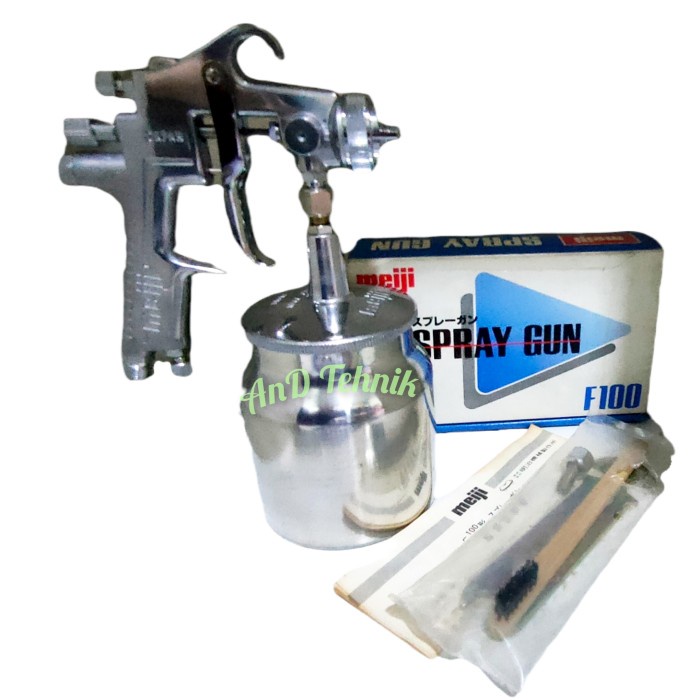 [Original] Meiji Spray Gun Tabung Bawah F100 S15 Made In Japan Limited