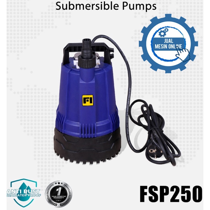 [Original] Pompa Celup Air Kolam Submersible Pump Fsp250 Firman Berkualitas Terbaru