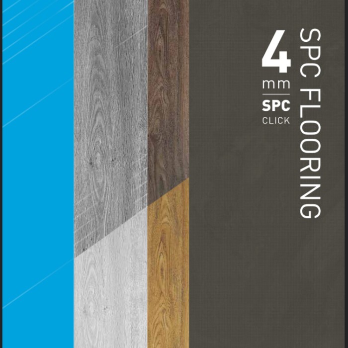 [Ori] Taco Spc Flooring 4Mm Spc Click Terbatas